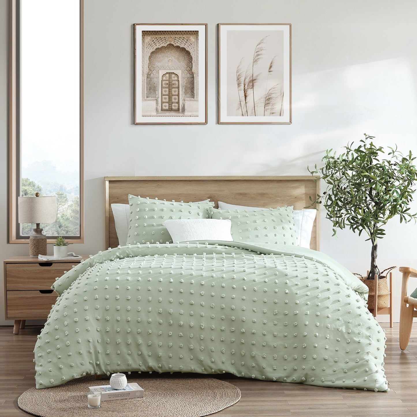 Set di biancheria da letto con piumone in microfibra Swift Home Ultra-Soft Pom Pom, 3 pezzi