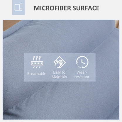 Sedia girevole da pavimento, sedia reclinabile con schienale imbottito, sedia da gioco in microfibra, poltrona senza braccioli con schienale regolabile