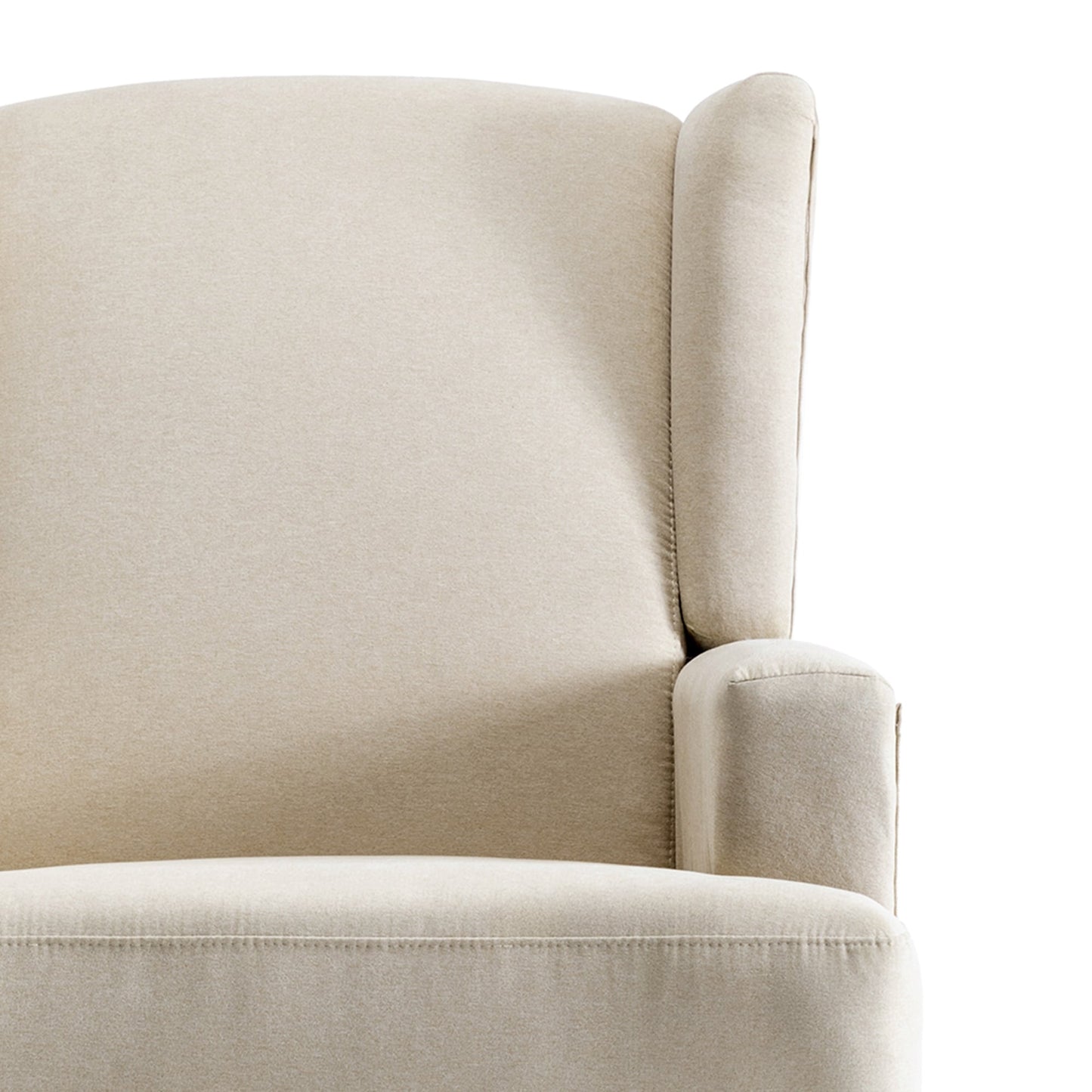 Poltrona reclinabile girevole con schienale alto e dondolo per bambini