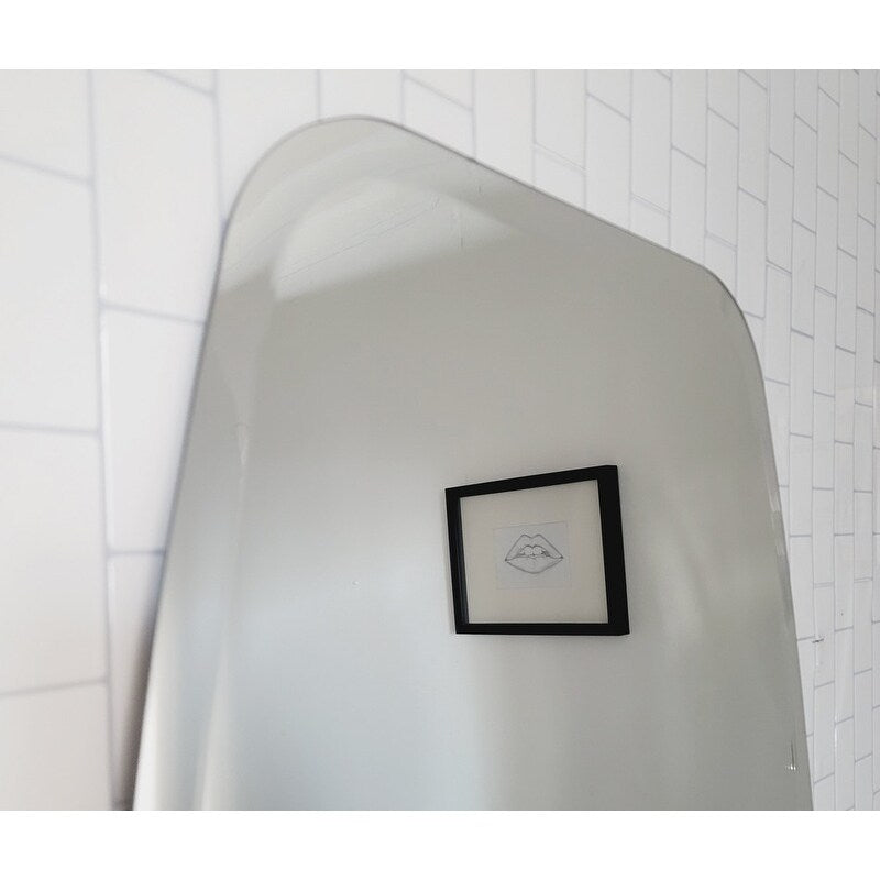 Specchio da bagno ovale moderno senza cornice Sydney