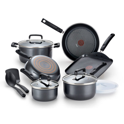Set di pentole T-fal Signature da 12 pezzi