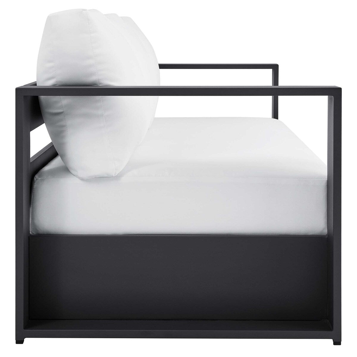 Set da 2 pezzi in alluminio verniciato a polvere per patio esterno Tahoe