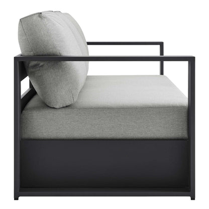 Set da 2 pezzi in alluminio verniciato a polvere per patio esterno Tahoe