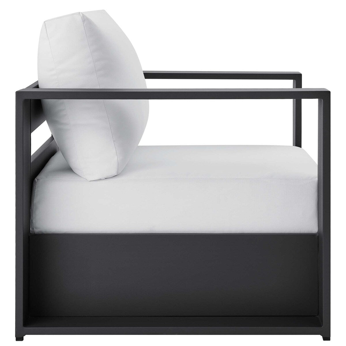 Set da 3 pezzi in alluminio verniciato a polvere per patio esterno Tahoe