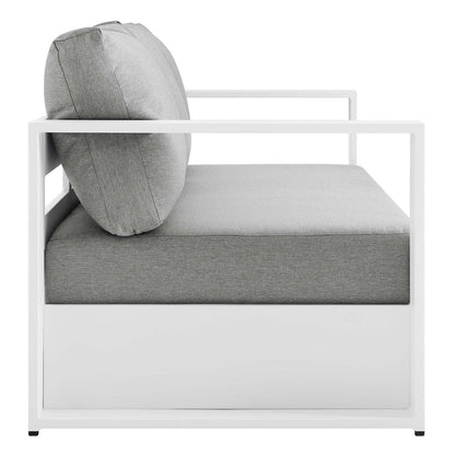 Set da 3 pezzi in alluminio verniciato a polvere per patio esterno Tahoe