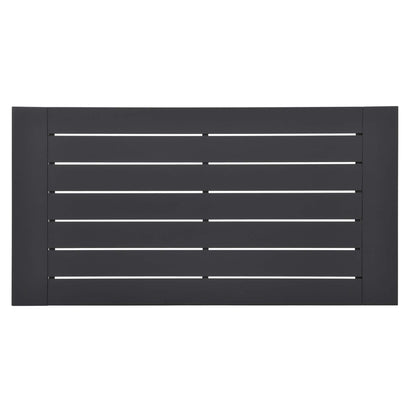 Set da conversazione in alluminio Tahoe da esterno, 4 pezzi, con tavolino da caffè