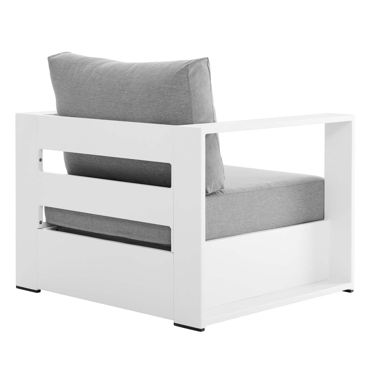 Set da conversazione in alluminio Tahoe da esterno, 4 pezzi, con tavolino da caffè