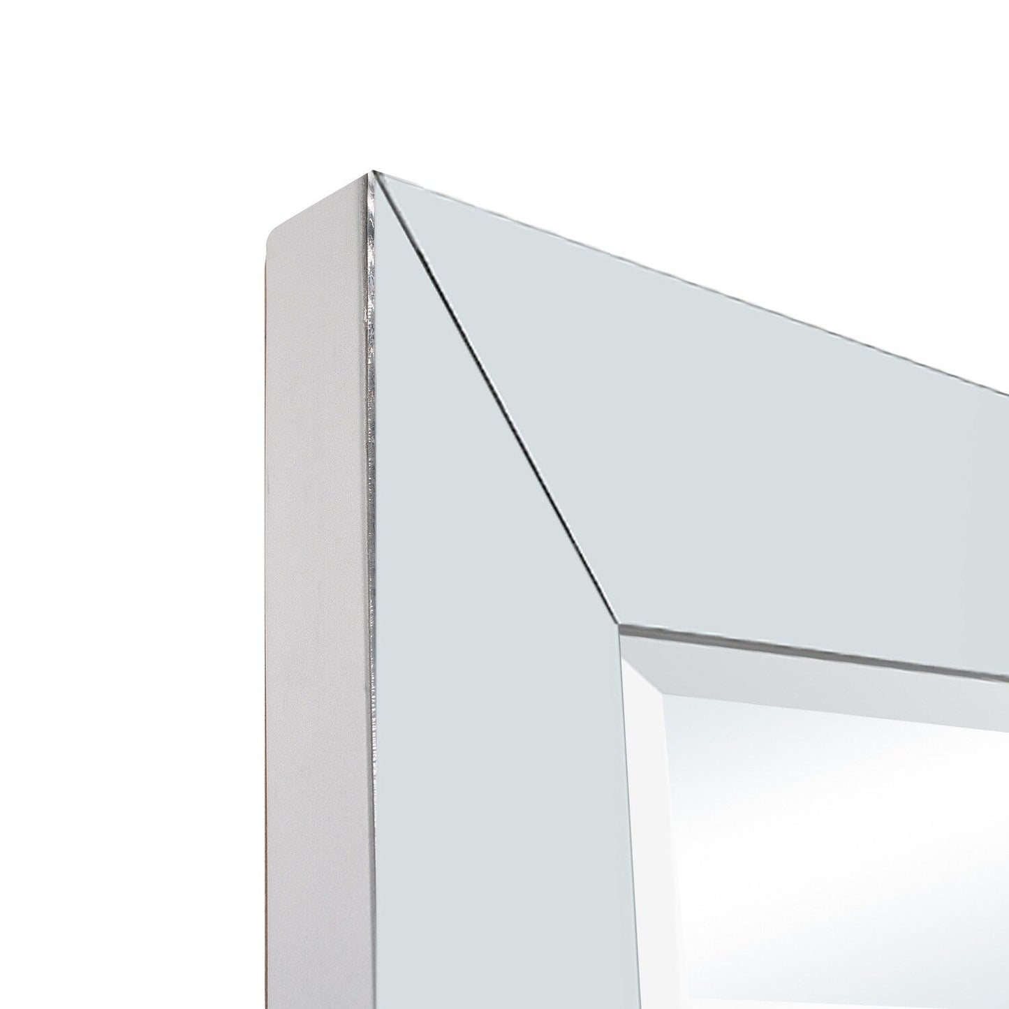 Specchio alto a figura intera con perline - Specchio a figura intera di grandi dimensioni, da appoggio o da parete