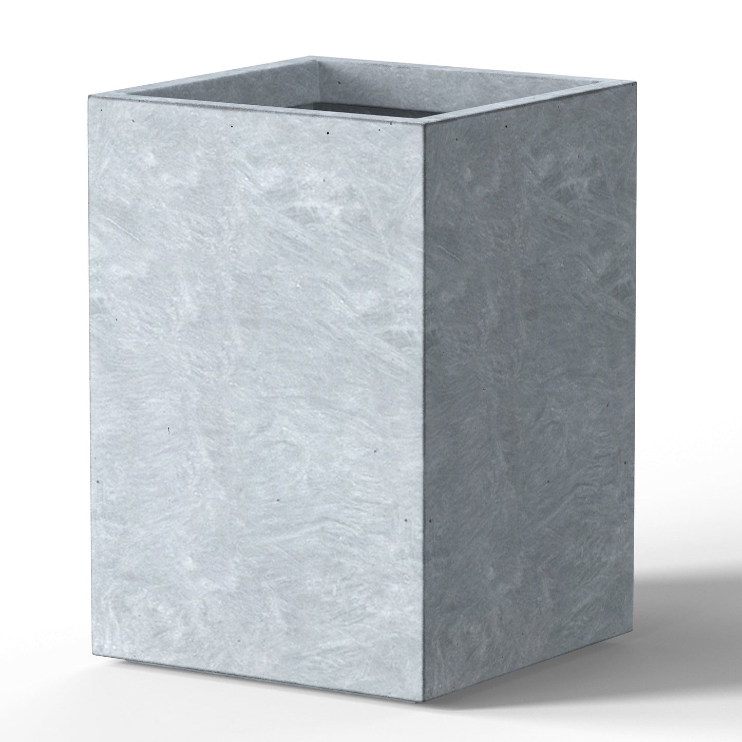 Fioriere rettangolari alte in cemento / Grandi fioriere da interno ed esterno