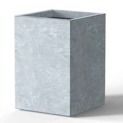 Fioriere rettangolari alte in cemento / Grandi fioriere da interno ed esterno