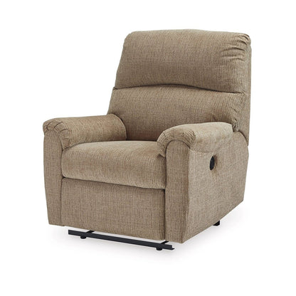 Poltrona reclinabile elettrica Teer, ciniglia marrone moka, imbottitura extra morbida