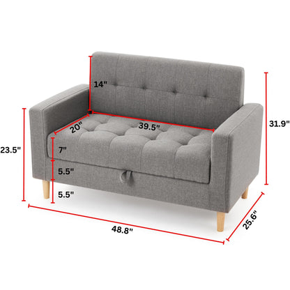 Divano contenitore per studenti di Dorm Haul®