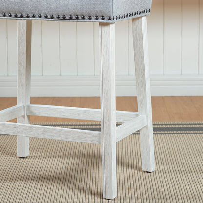 Sgabelli da bar con seduta a sella senza schienale The Gray Barn Barish (set da 2)