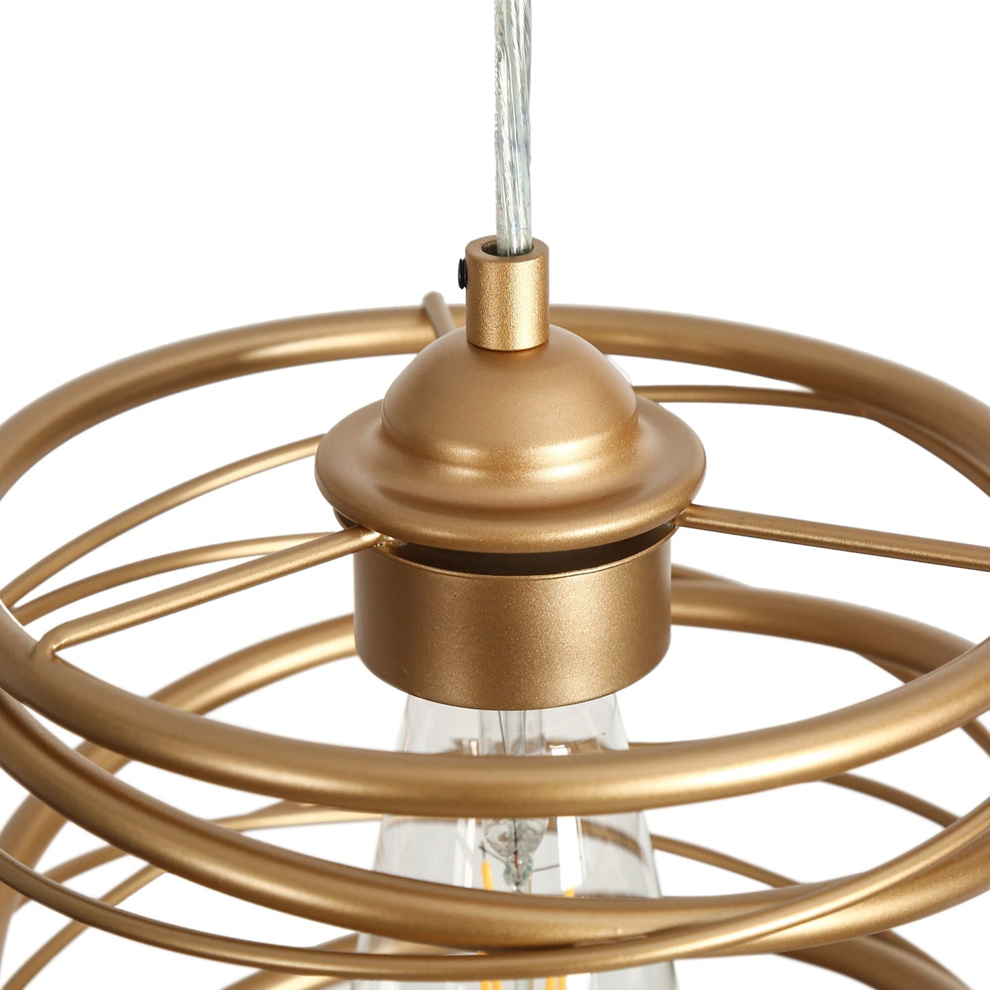 Lampada a sospensione a 1 luce The Gray Barn Farmhouse per l'isola della cucina e la sala da pranzo