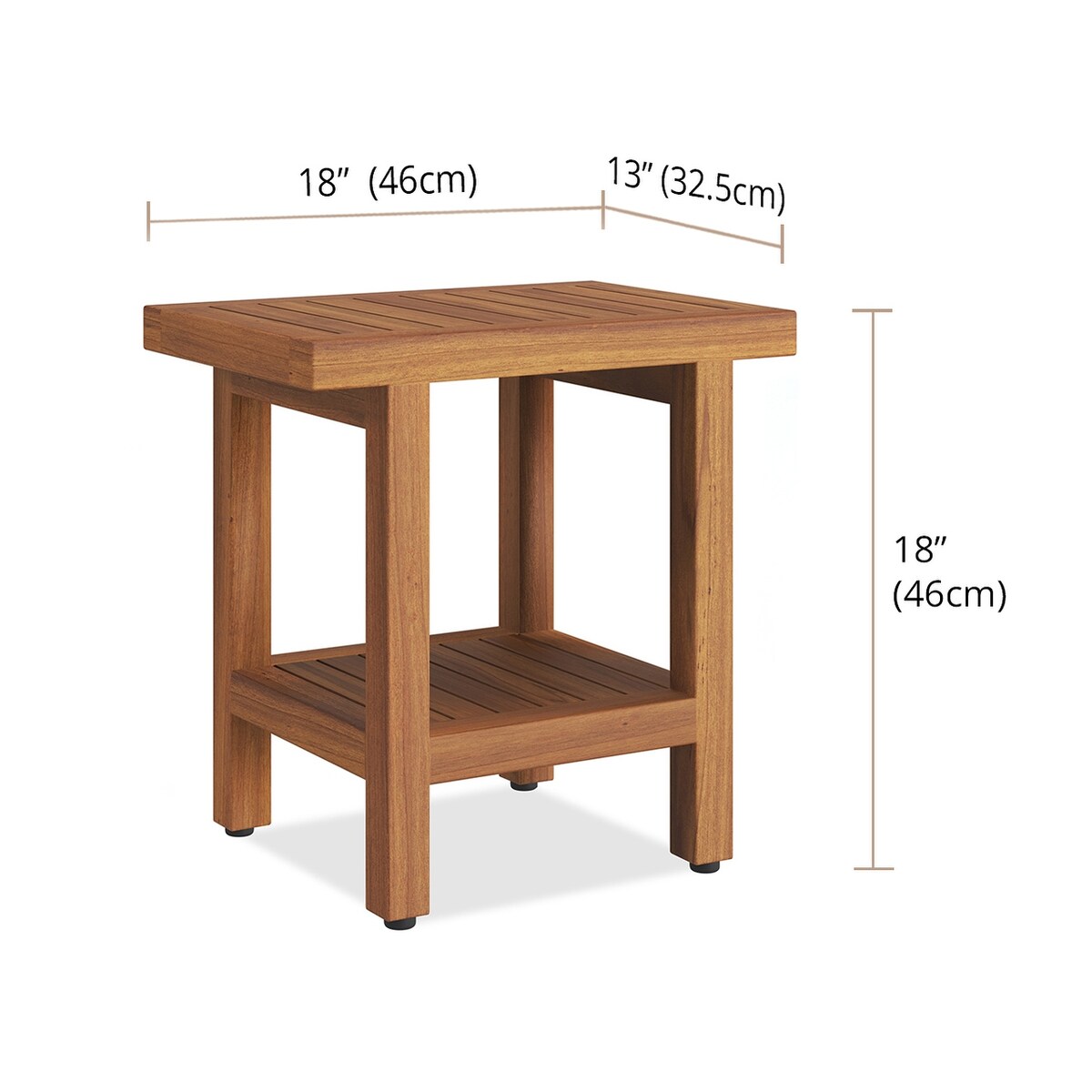 Panca da doccia in teak The Original Spa