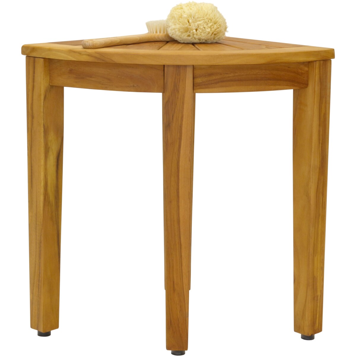 Panca angolare per doccia in teak originale Kai