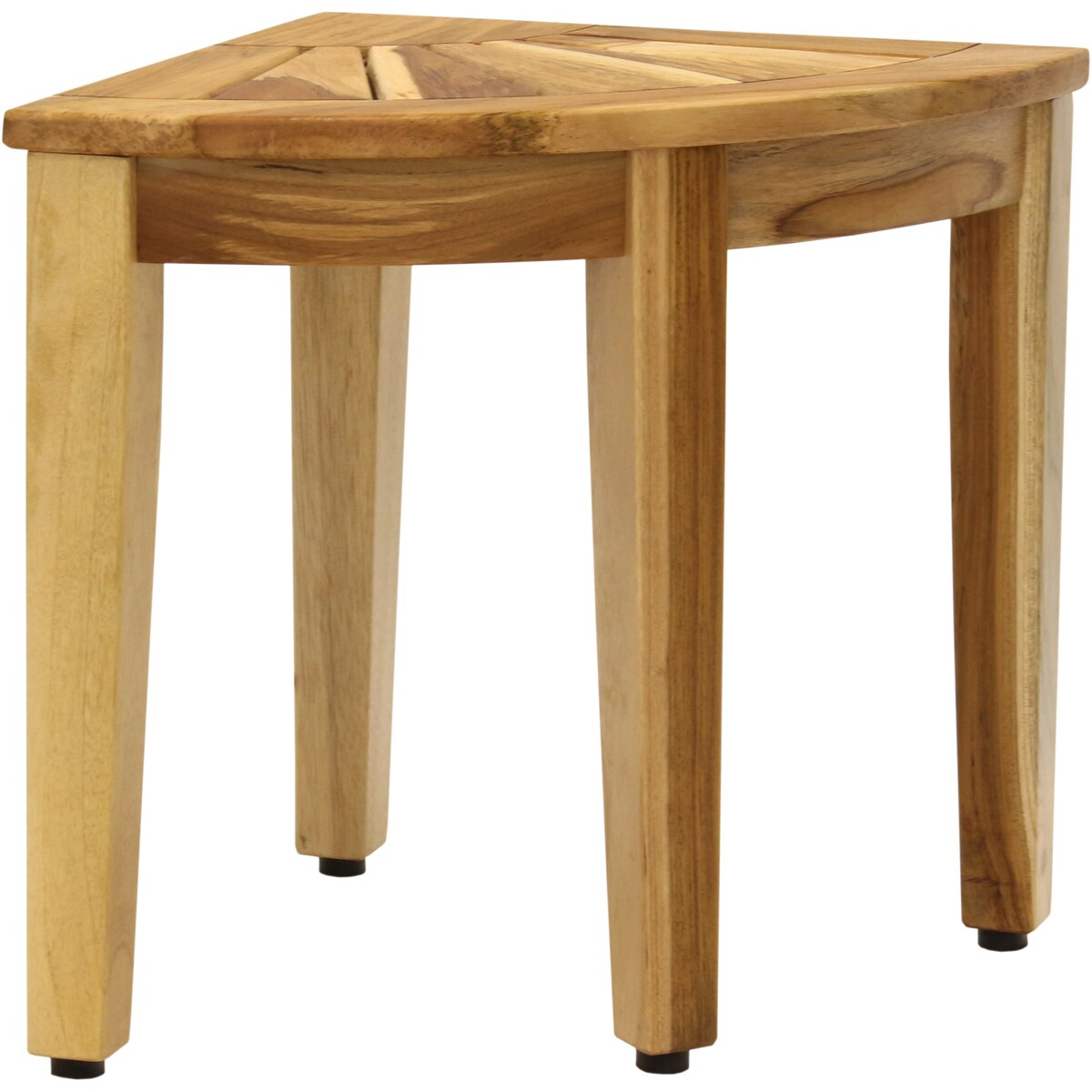 Panca angolare per doccia in teak originale Kai