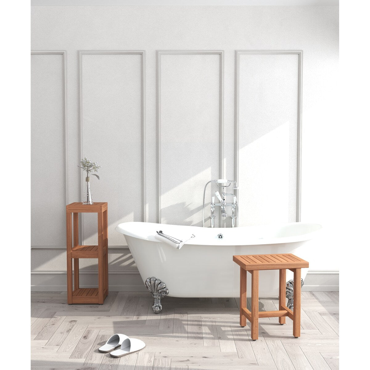 Panca da doccia in teak The Original Spa