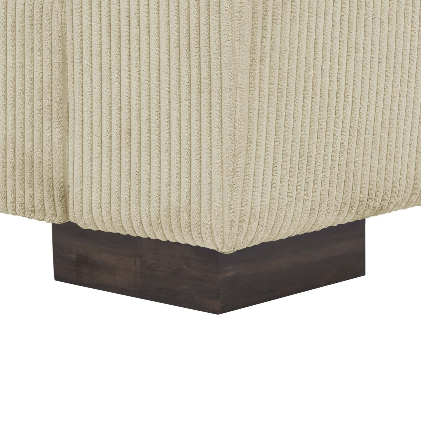 Divano in pelle a tre posti - 30,5 P x 81 L x 34,5 A