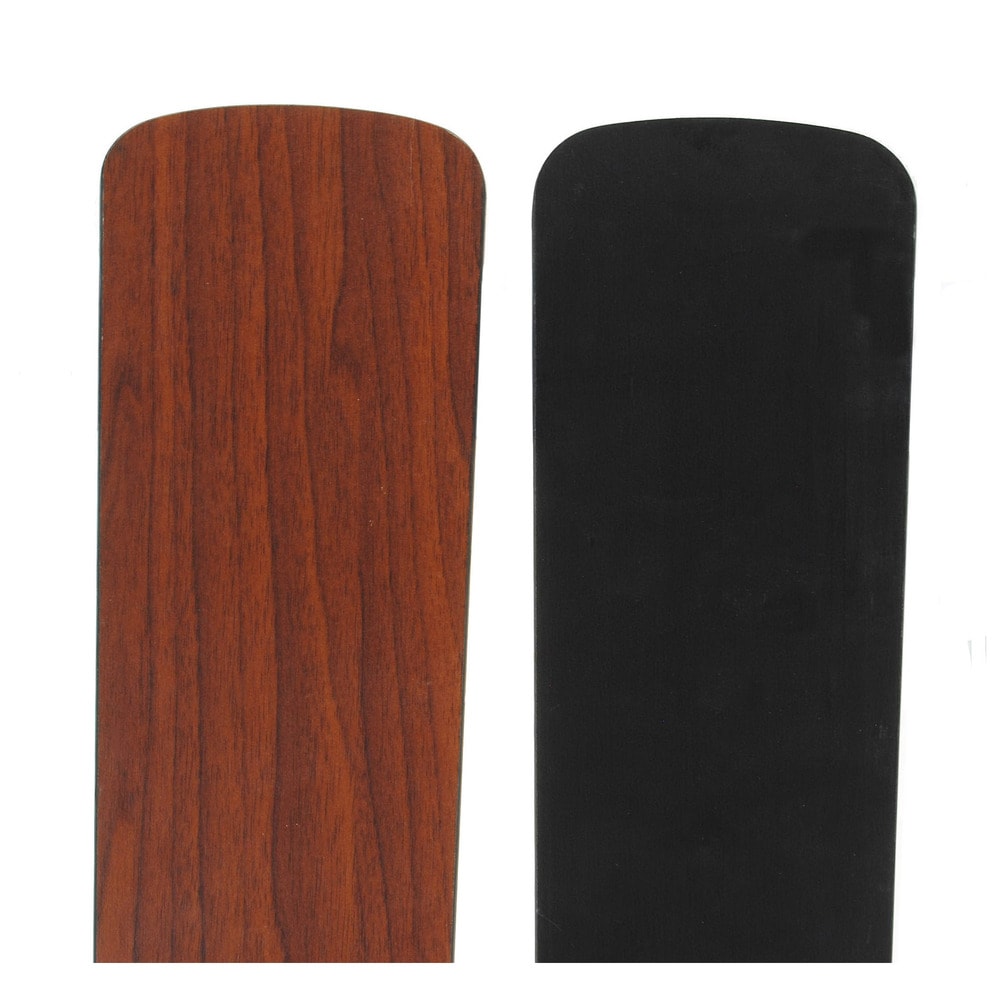 Ventilatore da soffitto Halston in vetro colorato in stile Tiffany - Spice - 52L x 52W x 19H - 52L x 52W x 19H