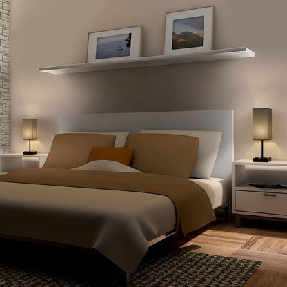 Set di 2 lampade da tavolo con controllo touch e presa CA - 2 pezzi