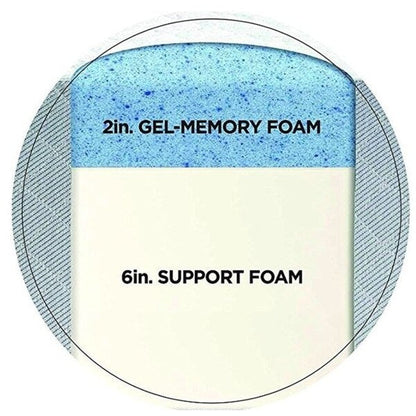 Un tocco di comfort? Materasso king size in memory foam gel da 8 pollici