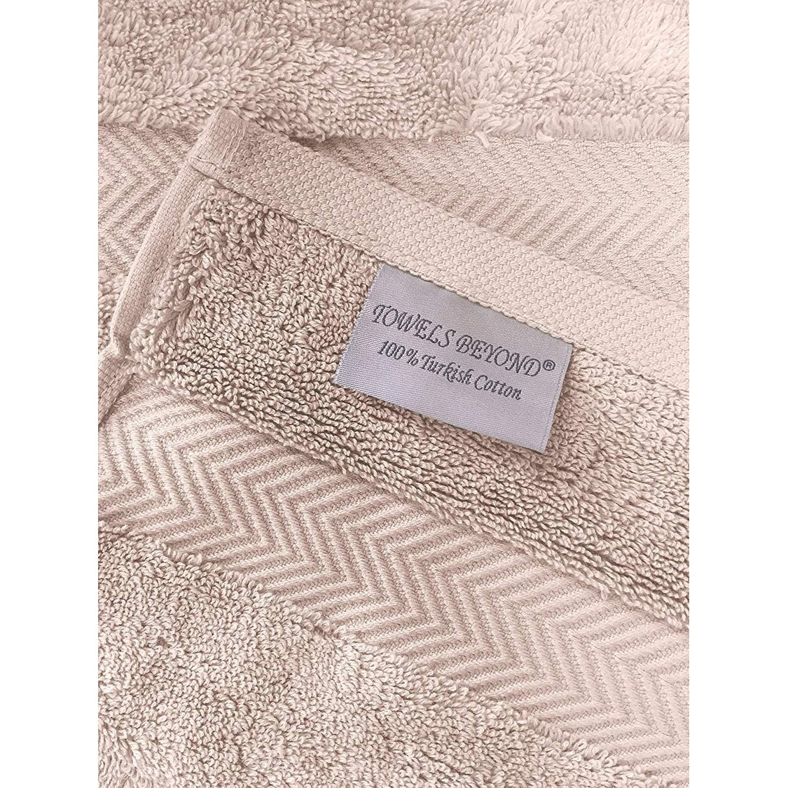 Set di asciugamani in cotone turco Towels Beyond Becci e asciugamani da bagno ad asciugatura rapida, ultra morbidi e super assorbenti, set da 6