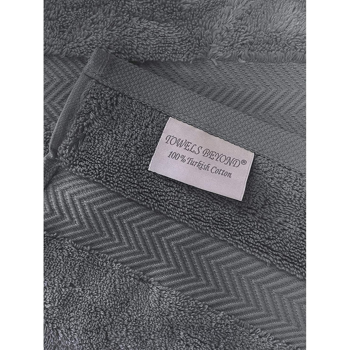 Set di asciugamani in cotone turco Towels Beyond Becci e asciugamani da bagno ad asciugatura rapida, ultra morbidi e super assorbenti, set da 6