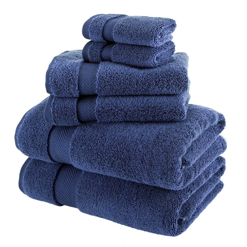 Set di asciugamani in cotone turco Towels Beyond Becci e asciugamani da bagno ad asciugatura rapida, ultra morbidi e super assorbenti, set da 6