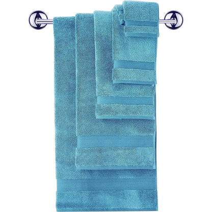 Set di asciugamani in cotone turco Towels Beyond Becci e asciugamani da bagno ad asciugatura rapida, ultra morbidi e super assorbenti, set da 6