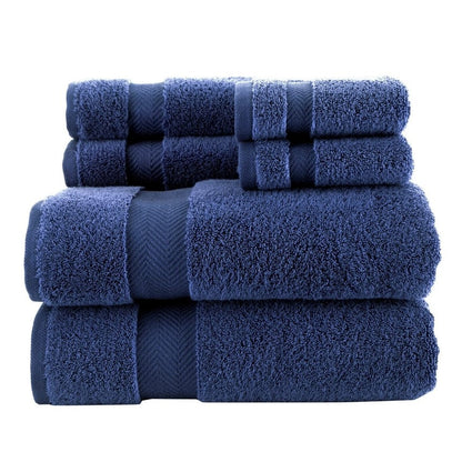 Set di asciugamani in cotone turco Towels Beyond Becci e asciugamani da bagno ad asciugatura rapida, ultra morbidi e super assorbenti, set da 6