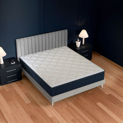 Materasso ibrido premium a molle insacchettate medie Tranquility da 12 pollici di BRN