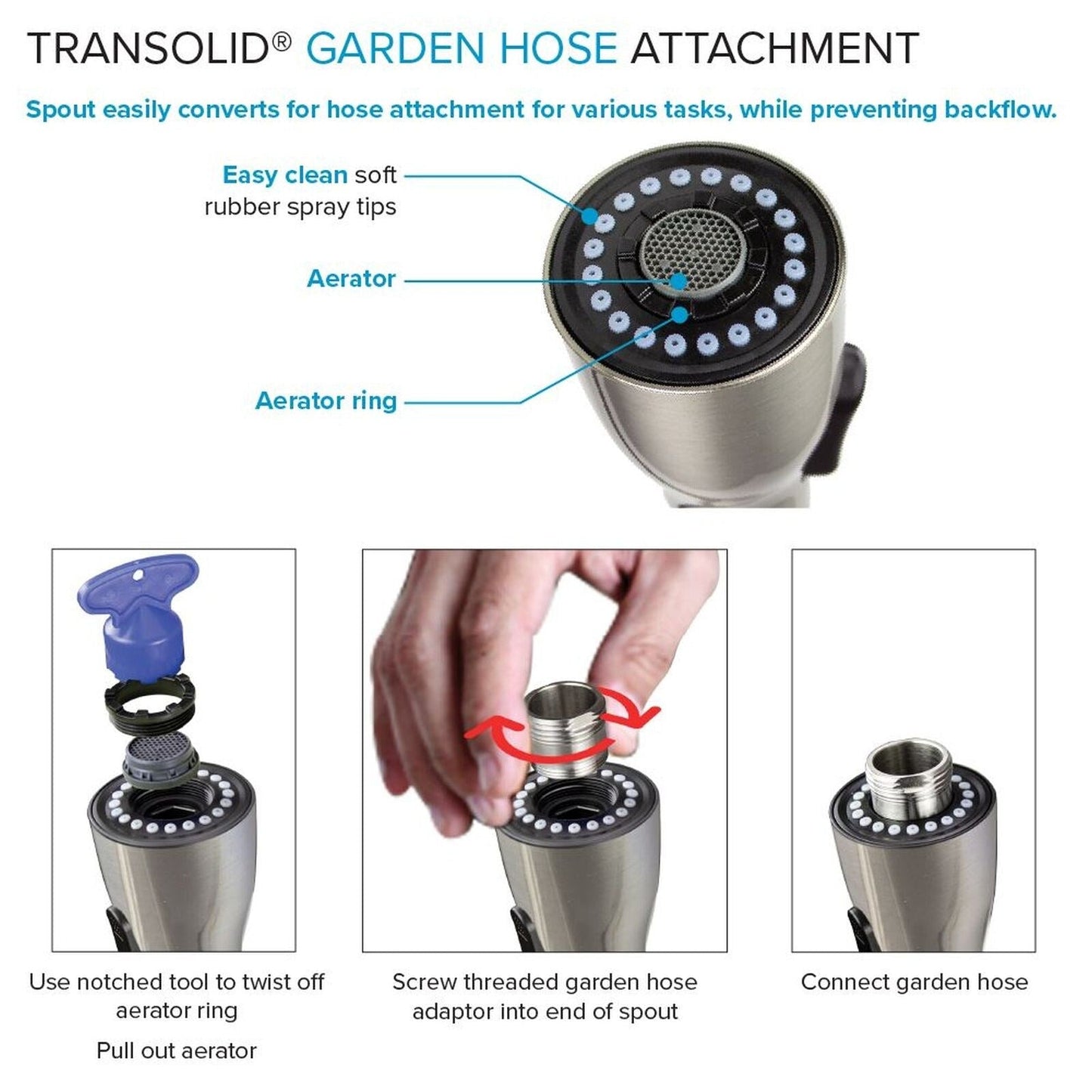 Lavandino e mobiletto per lavanderia in acciaio inossidabile Transolid EWS-2422S 24 pollici L x 22 pollici P x 35 pollici A - 24 pollici x 22 pollici