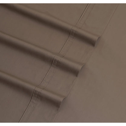 Set di lenzuola con tasca extra profonda in percalle di cotone Tribeca Living con piatto oversize