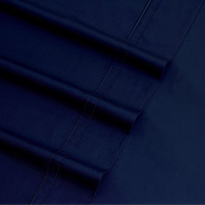 Set di lenzuola con tasca extra profonda in percalle di cotone Tribeca Living con piatto oversize