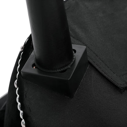 Sedia da trucco VEIKOUS con schienale basso e gambe in legno - 17,3 x 15,7 x 25,1