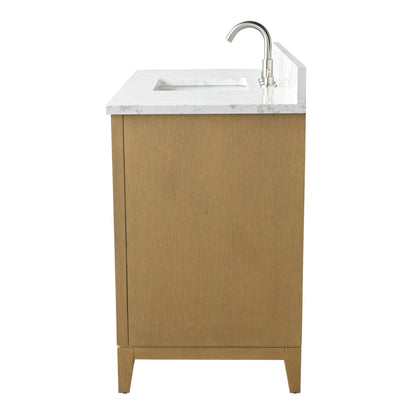 Mobile bagno Vanity Art con lavabo in ceramica e piano in marmo ingegnerizzato