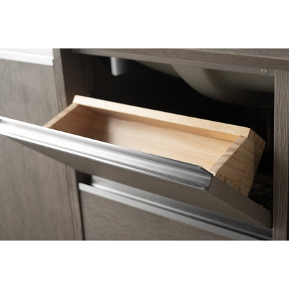 Mobile bagno Vanity Art con lavabo in ceramica e piano in marmo ingegnerizzato