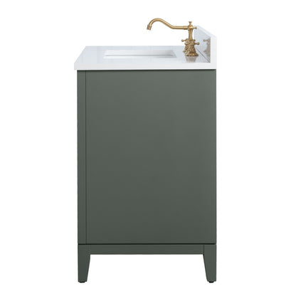 Mobile bagno Vanity Art con lavabo in ceramica e piano in marmo ingegnerizzato