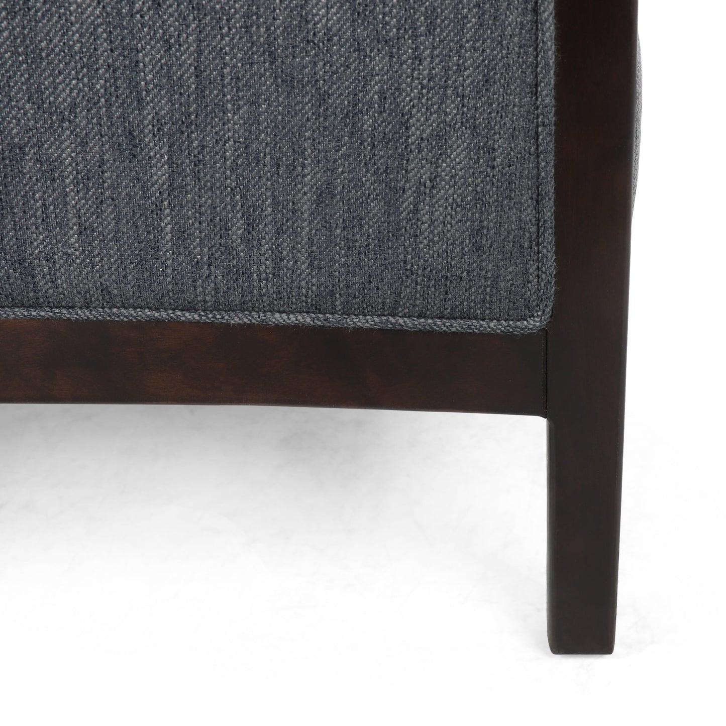 Poltrona reclinabile imbottita contemporanea Veatch Pushback di Christopher Knight Home