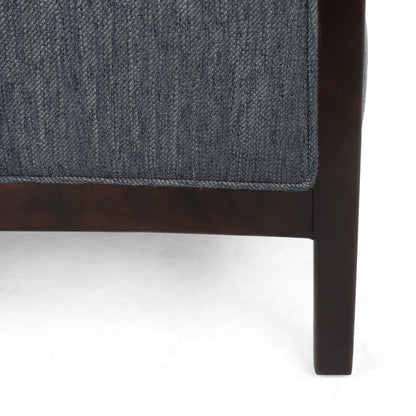 Poltrona reclinabile imbottita contemporanea Veatch Pushback di Christopher Knight Home