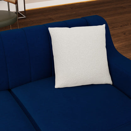 Divano a 3 posti in velluto con dettagli dorati