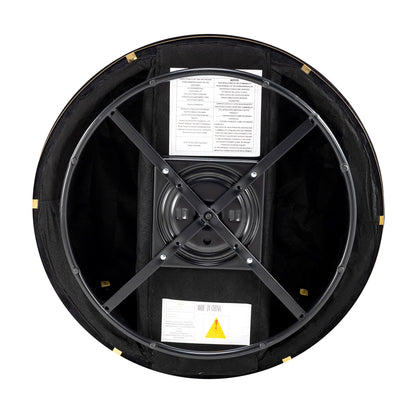 Poltrona girevole a 360° in velluto con cuscino di seduta, poltrona imbottita a botte con base in acciaio inossidabile, sedia da soggiorno