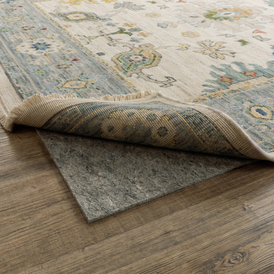 Tappeto da interno multisuperficie imbottito reversibile Vista Home. - Grigio