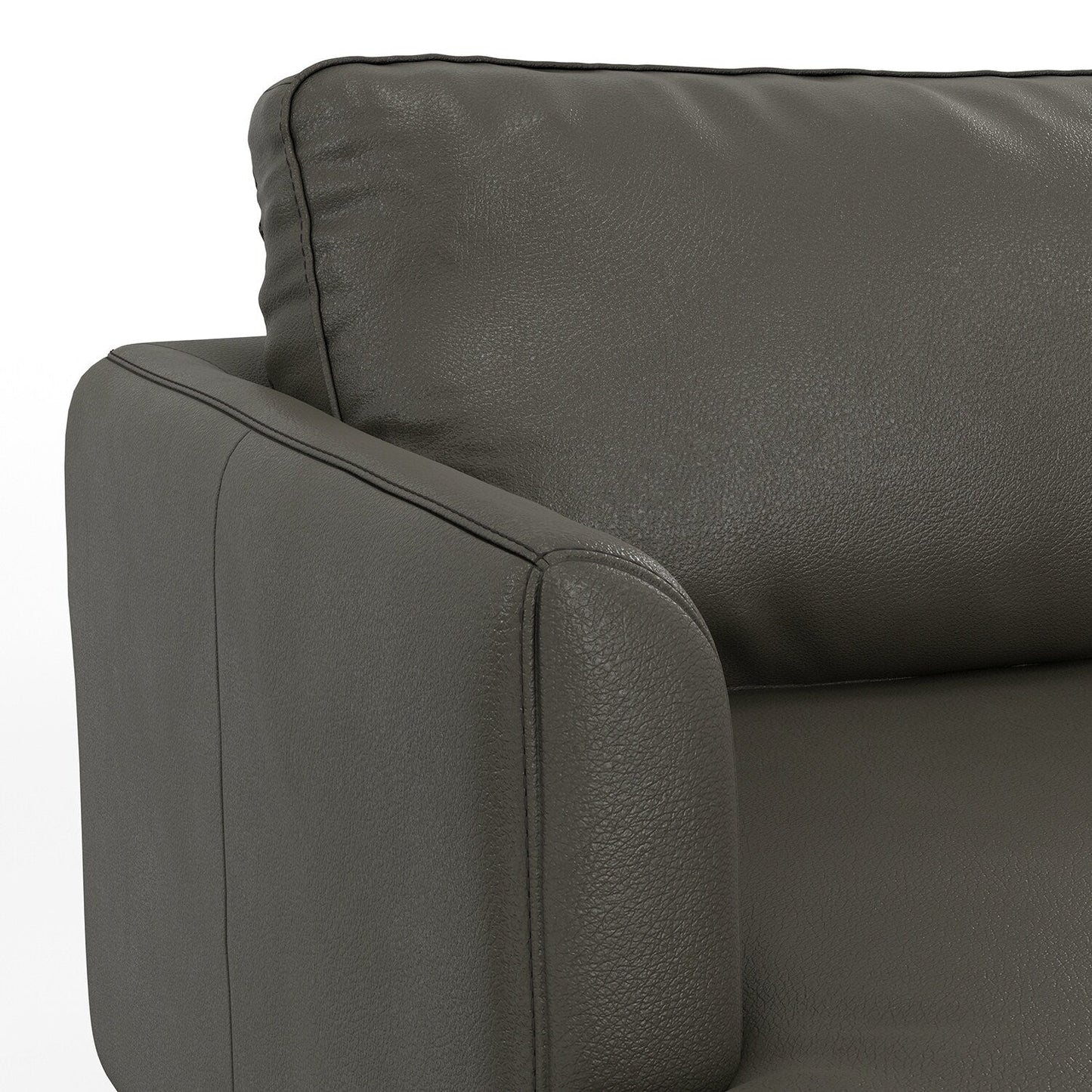 Divano moderno di metà secolo WYNDENHALL Chloris da 90 pollici di larghezza - Â 90 L x 35,5 P x 32,75 A