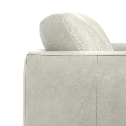 Divano moderno WYNDENHALL Danbury Mid-Century da 81 pollici in vera pelle