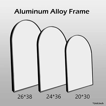 Specchio da parete per bagno ad arco YVANLA