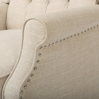 Poltrone reclinabili in tessuto trapuntato Walter (set da 2) di Christopher Knight Home