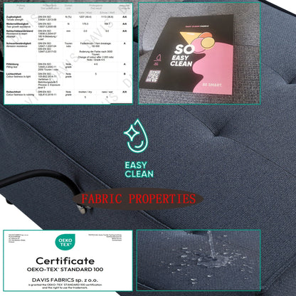 Divano letto in tessuto impermeabile con altoparlante Bluetooth