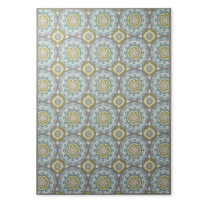 Tappeto Waverly Sun N' Shade per interni ed esterni Boho Medallion